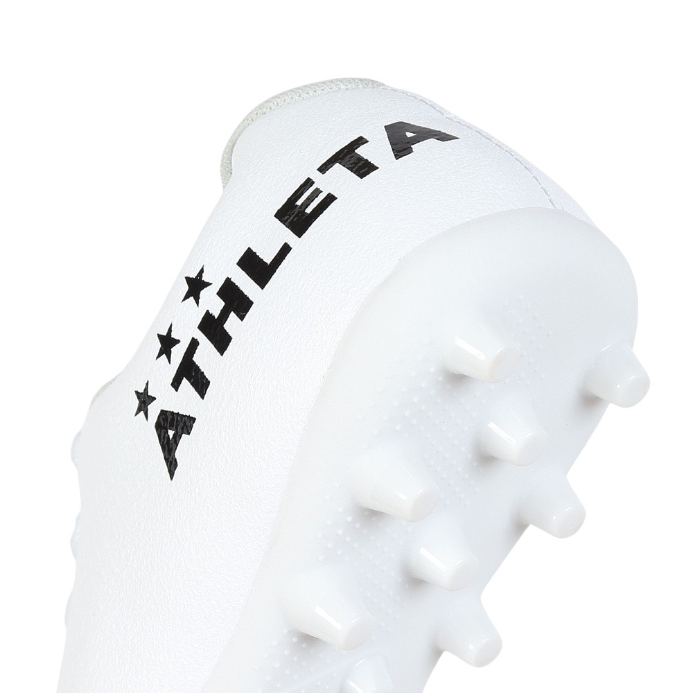 アスレタ（ATHLETA）（キッズ）ジュニアサッカースパイク マルチグラウンド用 サッカーシューズ ATHLETA Jr. 10021J WHT