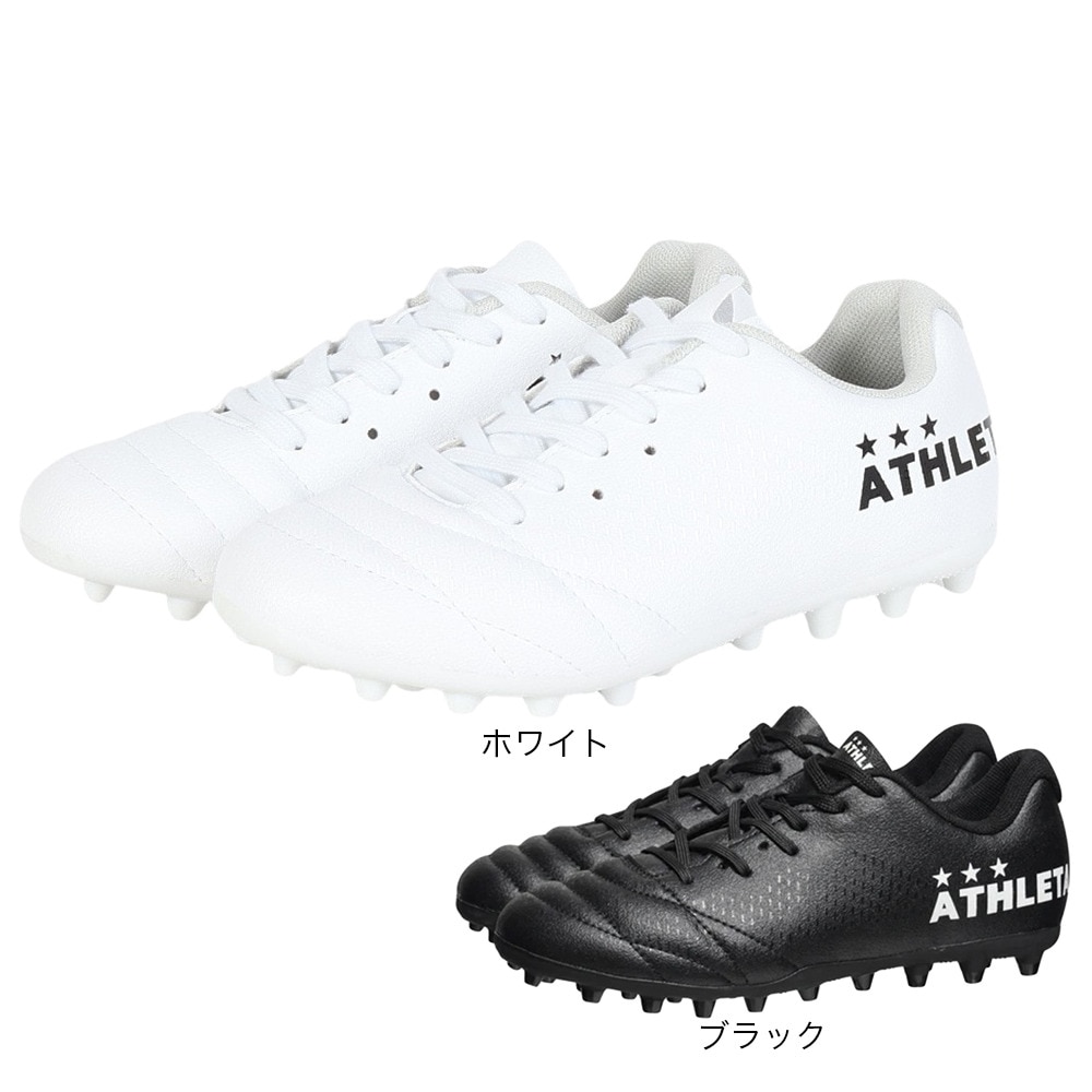 アスレタ（ATHLETA）（キッズ）ジュニアサッカースパイク マルチグラウンド用 サッカーシューズ ATHLETA Jr. 10021J BLK