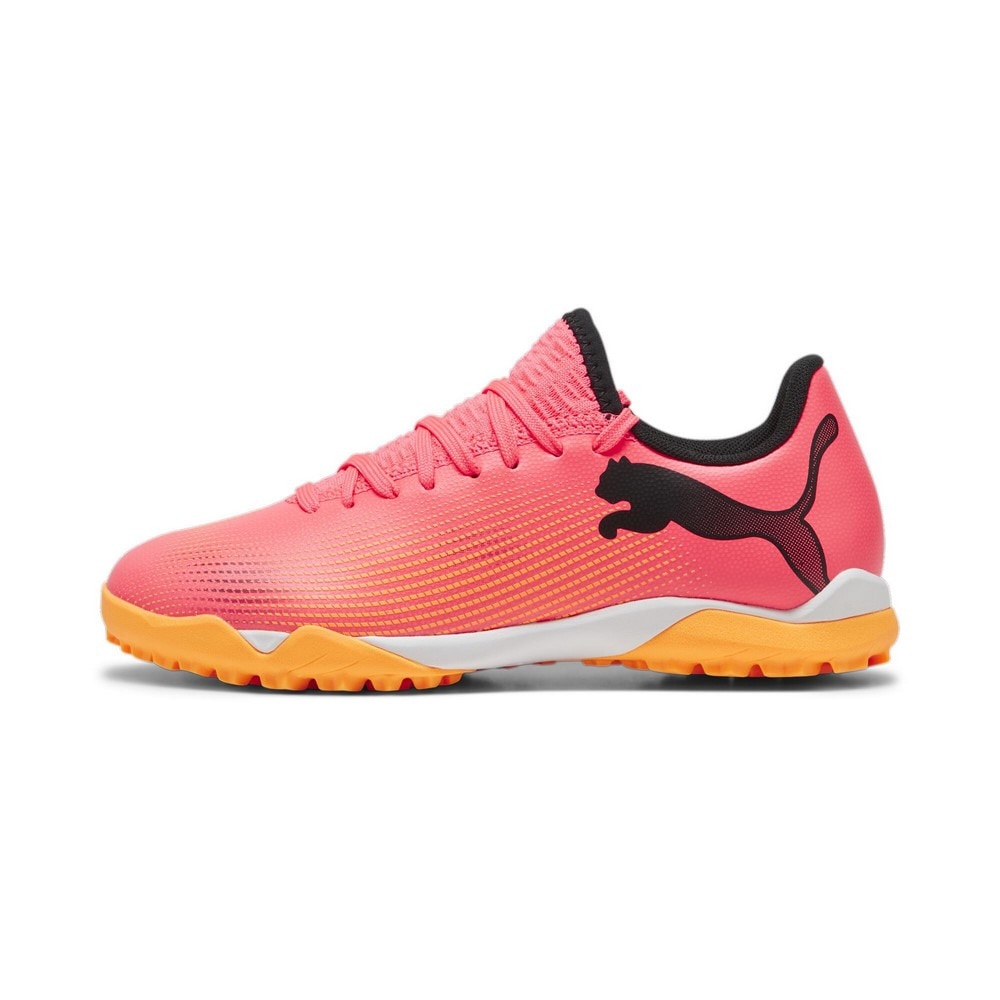プーマ（PUMA）（キッズ）ジュニアサッカートレーニングシューズ 土 天然芝 人工芝用 フューチャー 7 プレイ プラス ミッド 10773803