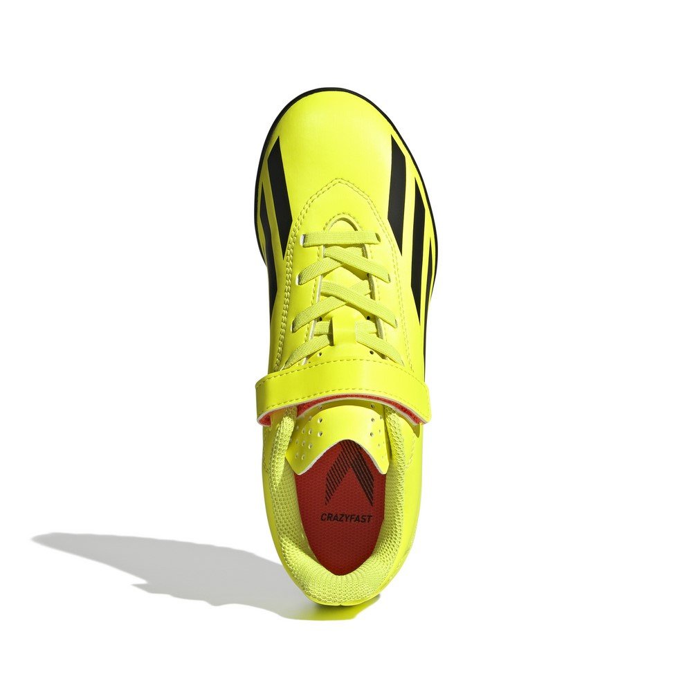 アディダス（adidas）（キッズ）ジュニアサッカートレーニングシューズ ターフ用 エックス クレイジーファスト クラブ H&L IF0716