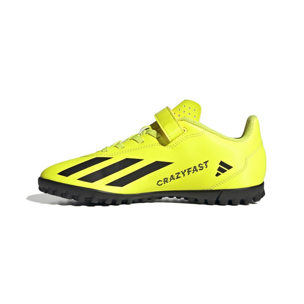 アディダス（adidas）（キッズ）ジュニアサッカートレーニングシューズ ターフ用 エックス クレイジーファスト クラブ H&L IF0716