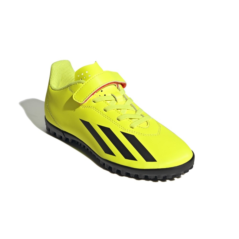 アディダス（adidas）（キッズ）ジュニアサッカートレーニングシューズ ターフ用 エックス クレイジーファスト クラブ H&L IF0716