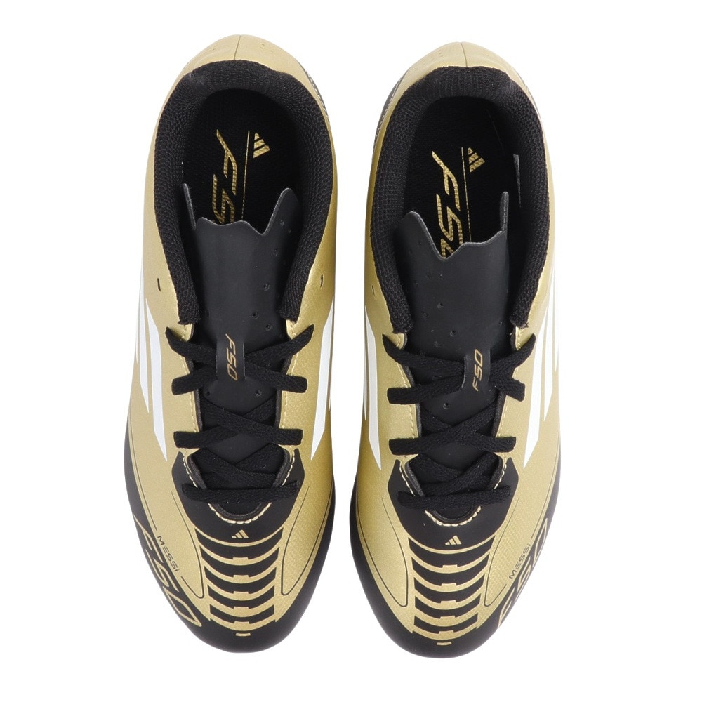 アディダス（adidas）（キッズ）キッズサッカートレーニングシューズ F50 CLUB メッシ TF NLI58-IG9297