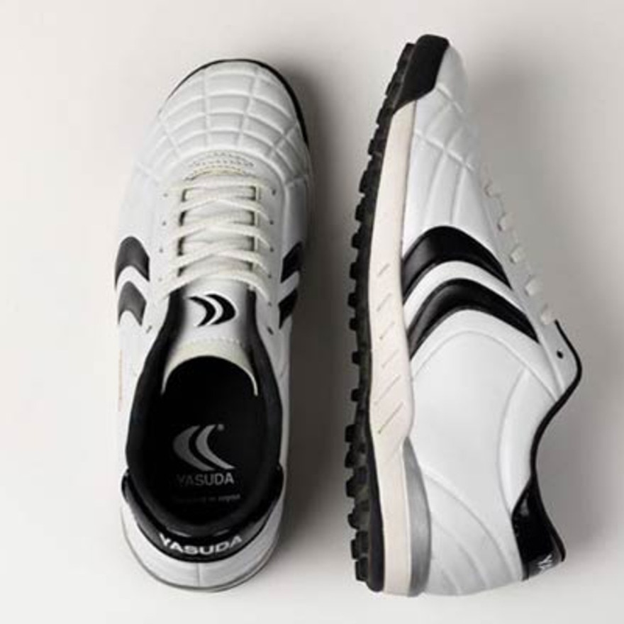 ヤスダ（YASUDA）（キッズ）ジュニアサッカートレーニングシューズ Ligaresta TF Jr. YSD-S25JR-002 WHT