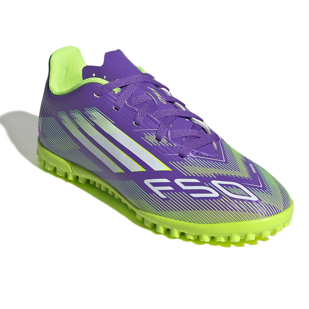 アディダス（adidas）（キッズ）キッズ サッカートレーニングシューズ F50 CLUB ターフ用スパイク JI0039