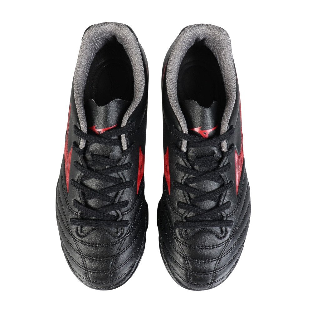 Mizuno サッカーシューズ 黒/赤 ミズノ（MIZUNO）（キッズ）ジュニアサッカートレーニングシューズ