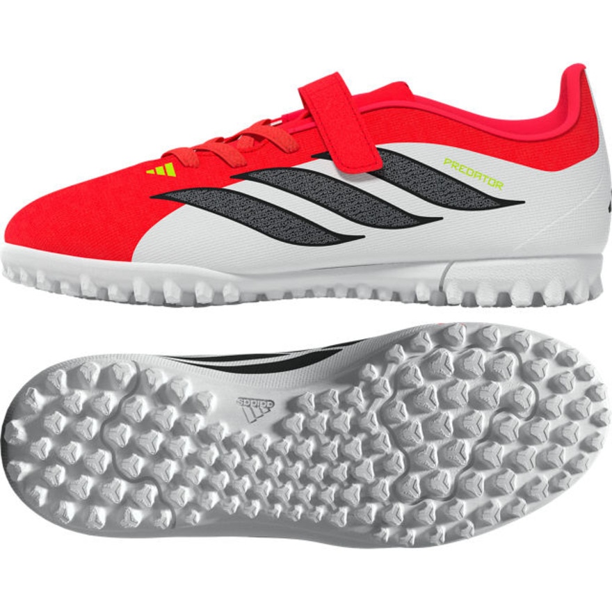 アディダス（adidas）（キッズ）ジュニアサッカートレーニングシューズ ターフ用 プレデター CLUB TF J NRZ47-JS0367