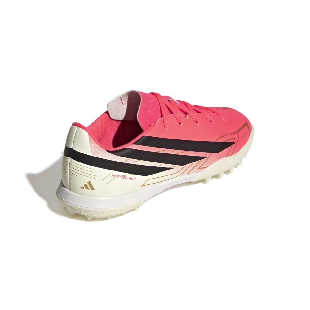 アディダス（adidas）（キッズ）ジュニア サッカー トレーニングシューズ ターフ用 F50 ハイパーファスト クラブ ONP20-KK1366