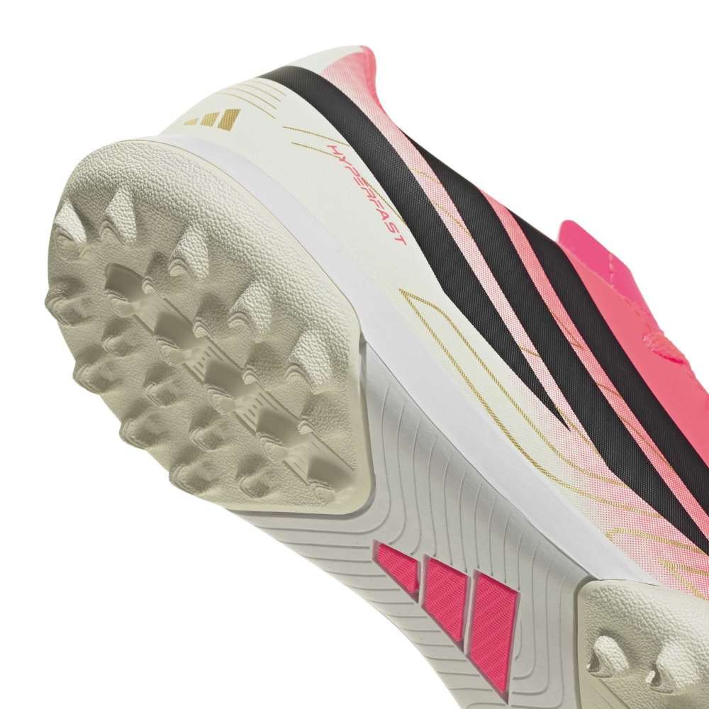アディダス（adidas）（キッズ）ジュニア サッカー トレーニングシューズ ターフ用 F50 ハイパーファスト クラブ ONP20-KK1366