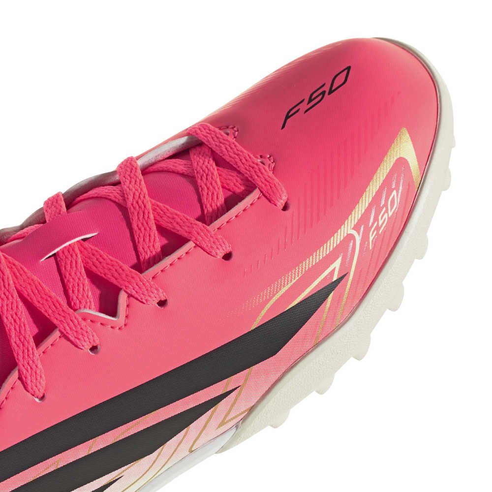 アディダス（adidas）（キッズ）ジュニア サッカー トレーニングシューズ ターフ用 F50 ハイパーファスト クラブ ONP20-KK1366