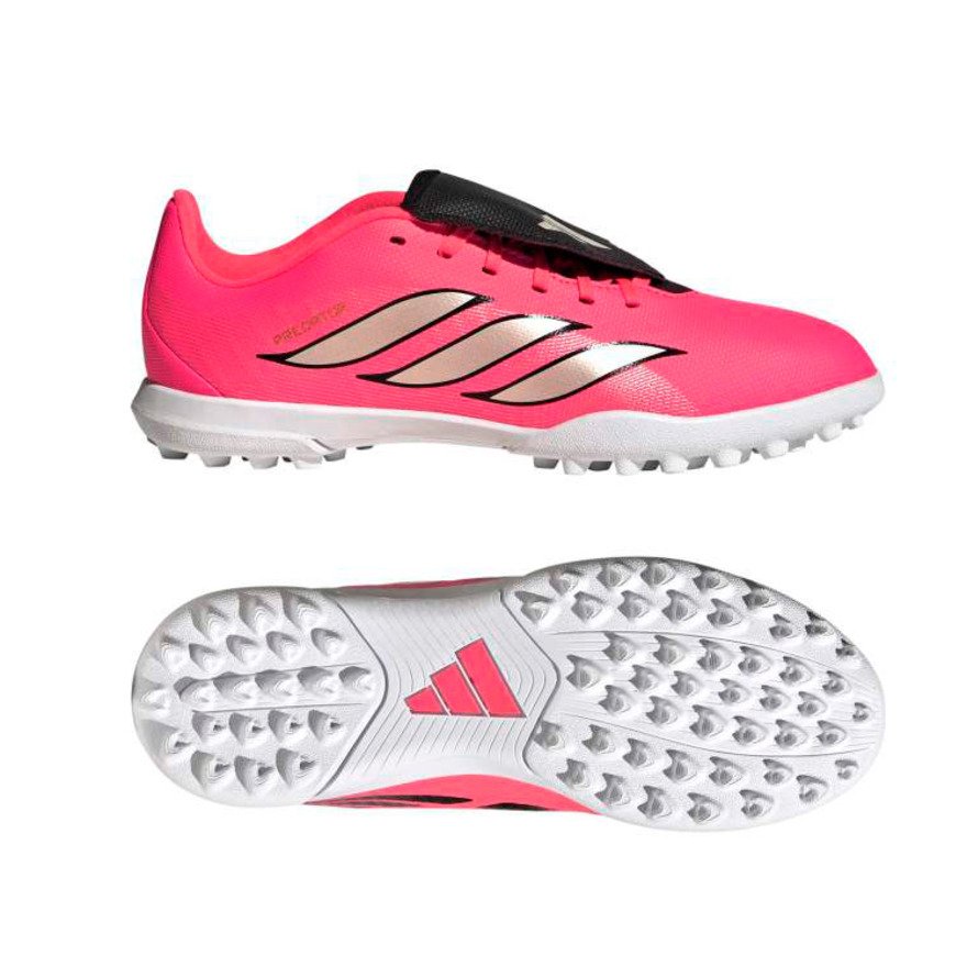 アディダス（adidas）（キッズ）ジュニア サッカー トレーニングシューズ ターフ用 プレデター クラブ OTG73-KJ6748