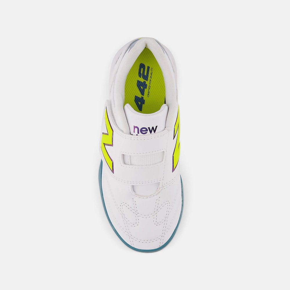 ニューバランス（new balance）（キッズ）キッズ ジュニアサッカートレーニングシューズ 442 Team Hook & Loop Jnr TF V3 Y43VT2CVW