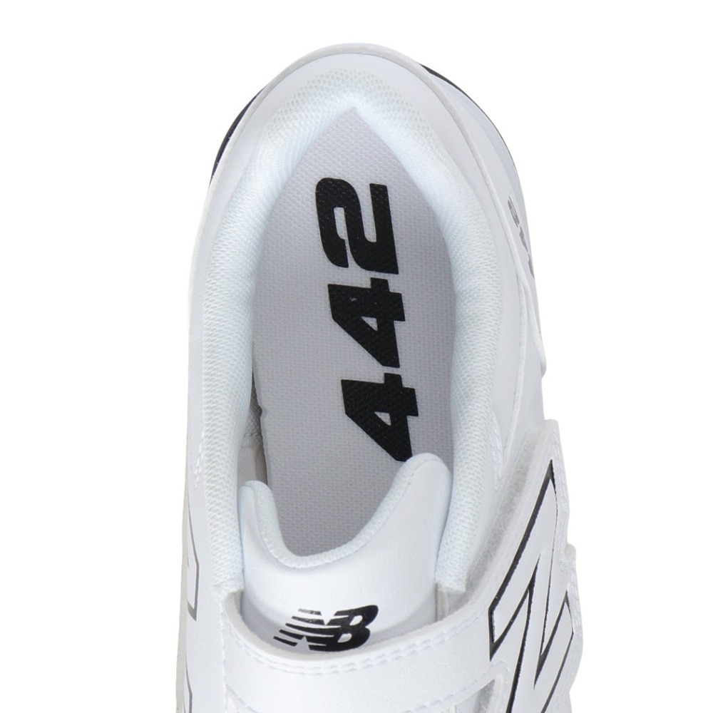 ニューバランス（new balance）（キッズ）ジュニアサッカートレーニングシューズ ターフグラウンド用 442 v2 V TF JNR JS4VTWT2 M マジックテープ