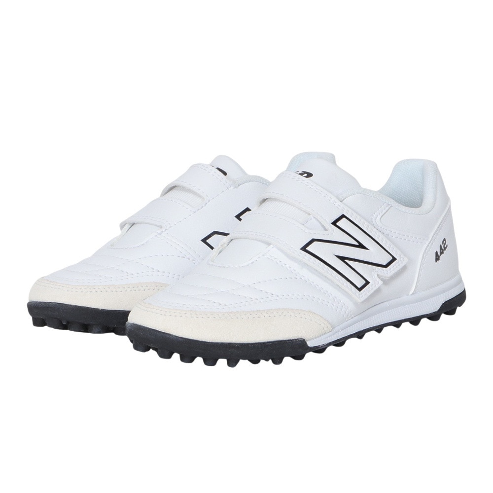 ニューバランス（new balance）（キッズ）ジュニアサッカートレーニングシューズ ターフグラウンド用 442 v2 V TF JNR JS4VTWT2 M マジックテープ