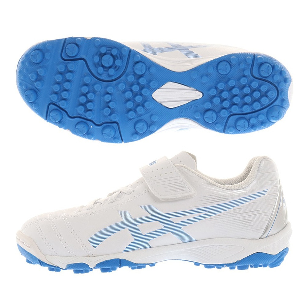 アシックス（ASICS）（キッズ）ジュニア サッカー トレーニングシューズ JUNIOLE 6 TF 1104A045.102 マジックテープ