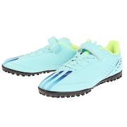 アディダス（adidas）（キッズ）ジュニアサッカートレーニングシューズ エックス スピードポータル.4 H&L TF J ターフ用 GW8500