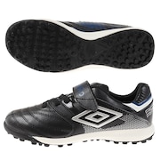 アンブロ（UMBRO）（キッズ）ジュニアサッカートレーニングシューズ アクセレイター SB JR WIDE UU4SJB04BW マジックテープ