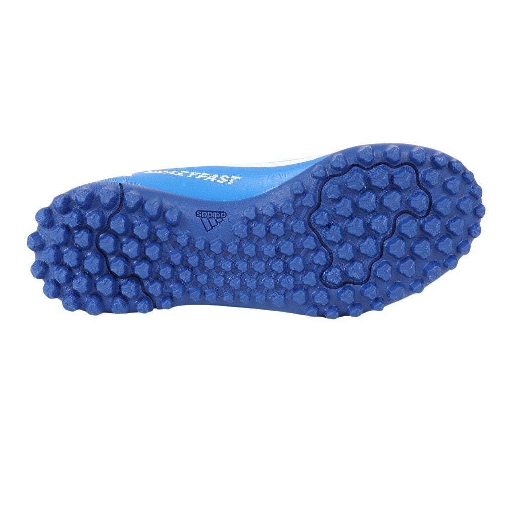 アディダス（adidas）（キッズ）ジュニアサッカートレーニングシューズ ターフグラウンド 芝用 エックス クレイジーファスト.4 H&L IE4061