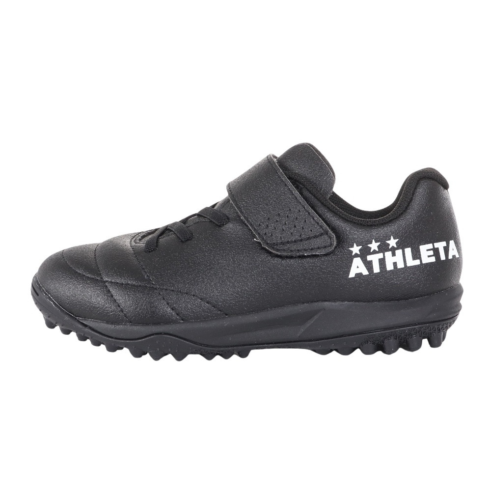 アスレタ（ATHLETA）（キッズ）ジュニアサッカートレーニングシューズ Jr. VC 人工芝・土用 21013J BLK