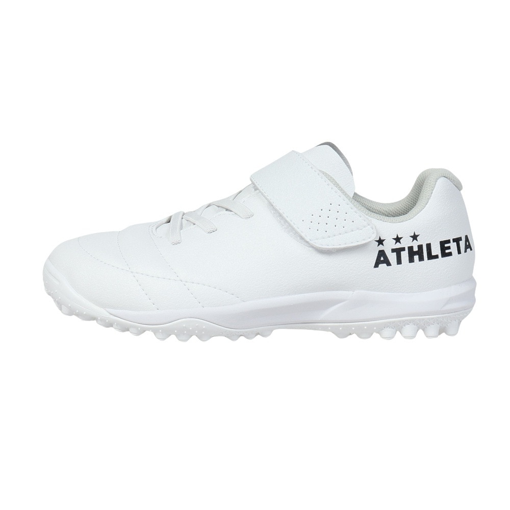 アスレタ（ATHLETA）（キッズ）ジュニアサッカートレーニングシューズ ジュニア VC 人工芝・土用 21013J WHT