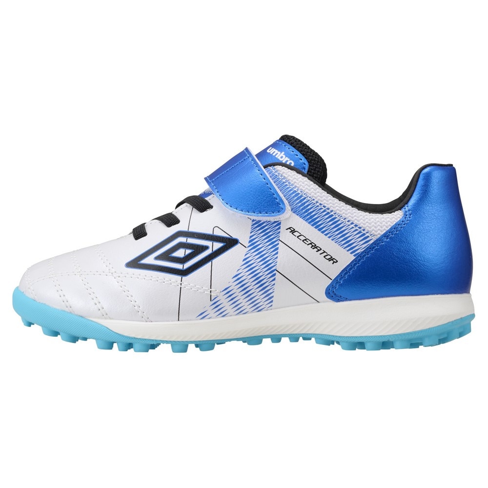 アンブロ（UMBRO）（キッズ）【新商品】ジュニアサッカートレーニングシューズ アクセレイター SB JR ワイド UF5SFCT5J WHBL