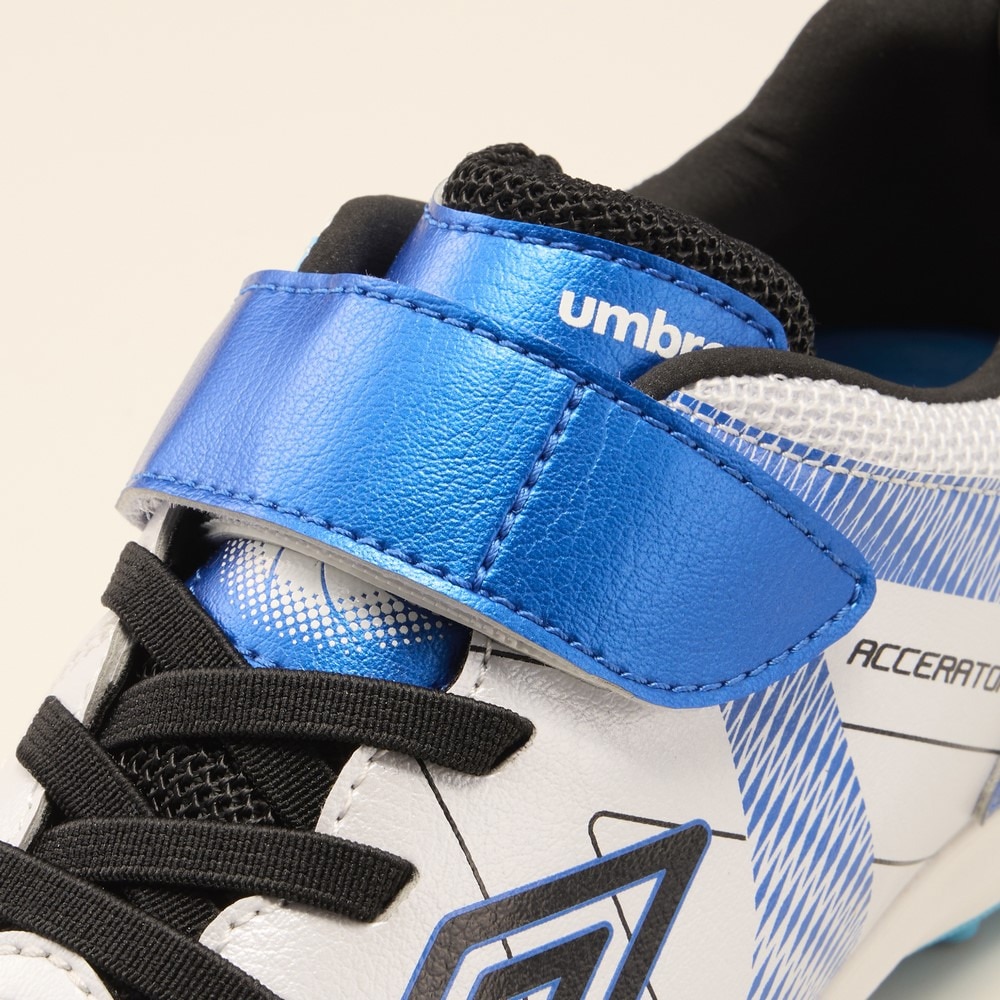 アンブロ（UMBRO）（キッズ）【新商品】ジュニアサッカートレーニングシューズ アクセレイター SB JR ワイド UF5SFCT5J WHBL