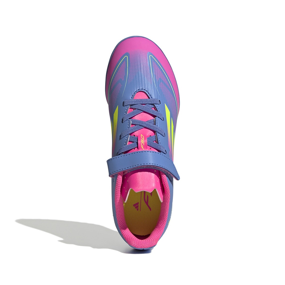 アディダス（adidas）（キッズ）【最新カラー】キッズ サッカートレーニングシューズ F50 CLUB TF H&L IE1312