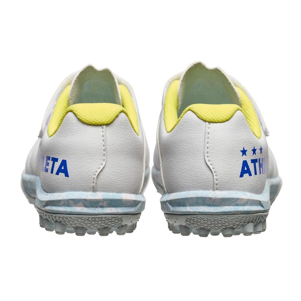 アスレタ（ATHLETA）（キッズ）ジュニアサッカートレーニングシューズ 人工芝・土グラウンド用 ジェネVC 21015J WHT