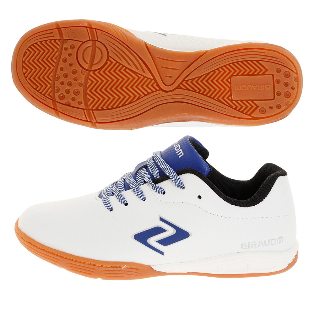  ジュニアサッカーインドアトレーニングシューズ 750GM0SY9322 WHT サッカーシューズ トレシュー 屋内 室内