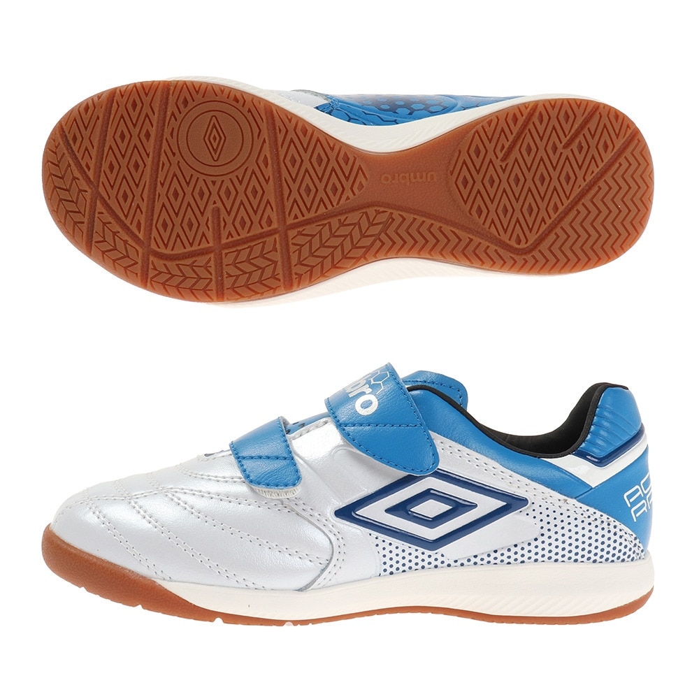 アンブロ（UMBRO）（キッズ）ジュニア フットサル インドア アクセレイター BL JR WIDE IN UU4RJB06WB