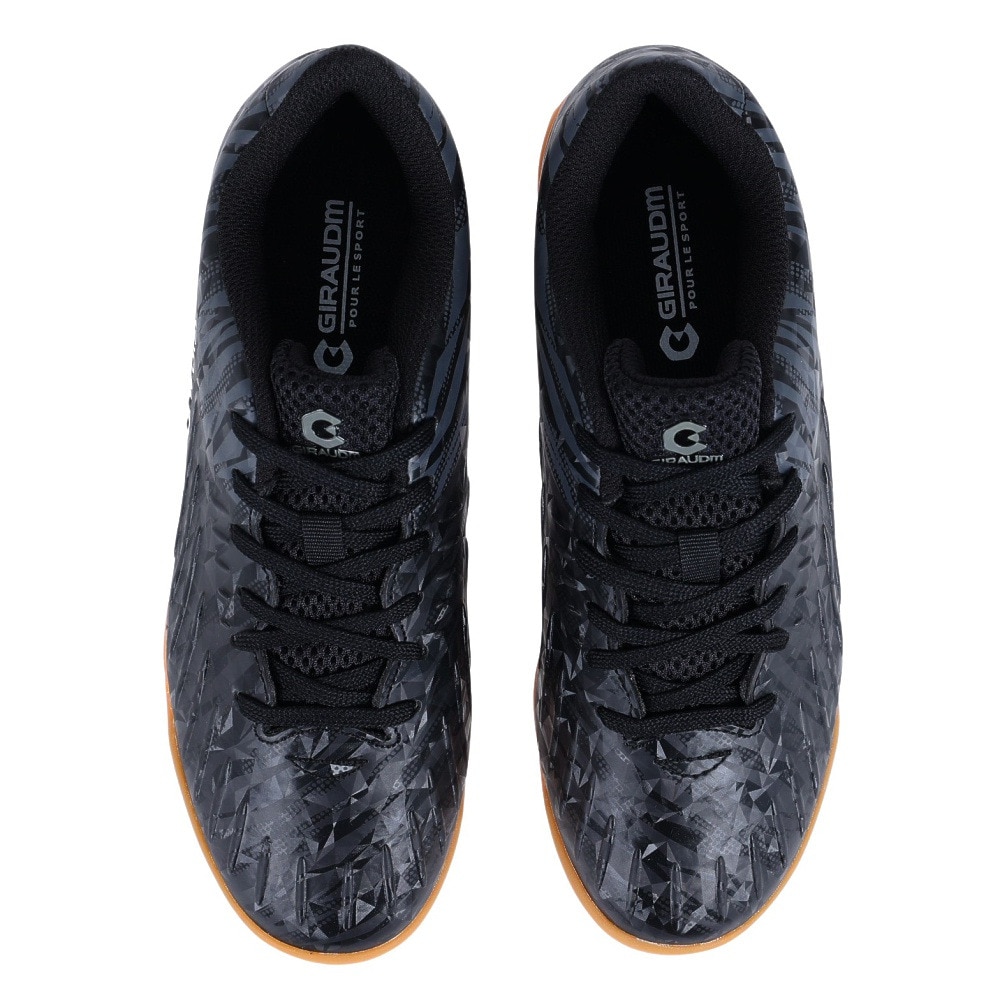 ジローム（GIRAUDM）（キッズ）サッカーインドアトレーニングシューズ 屋内 屋内 PROGRESS IN JR LA SH3S0002-SC746-GRCDL BLK
