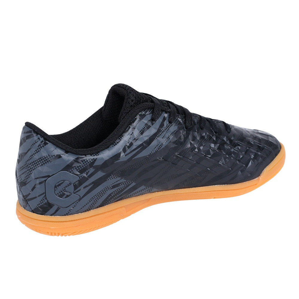ジローム（GIRAUDM）（キッズ）サッカーインドアトレーニングシューズ 屋内 屋内 PROGRESS IN JR LA SH3S0002-SC746-GRCDL BLK