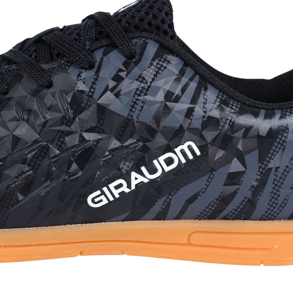 ジローム（GIRAUDM）（キッズ）サッカーインドアトレーニングシューズ 屋内 屋内 PROGRESS IN JR LA SH3S0002-SC746-GRCDL BLK