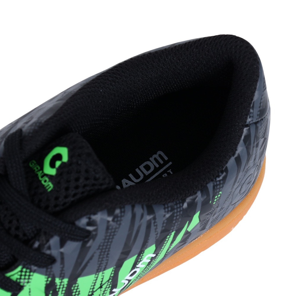 ジローム（GIRAUDM）（キッズ）サッカーインドア トレーニングシューズ ジュニア 屋内 室内 PROGRESS IN JR LA SH3S0002-SC746-GRCDL GRN