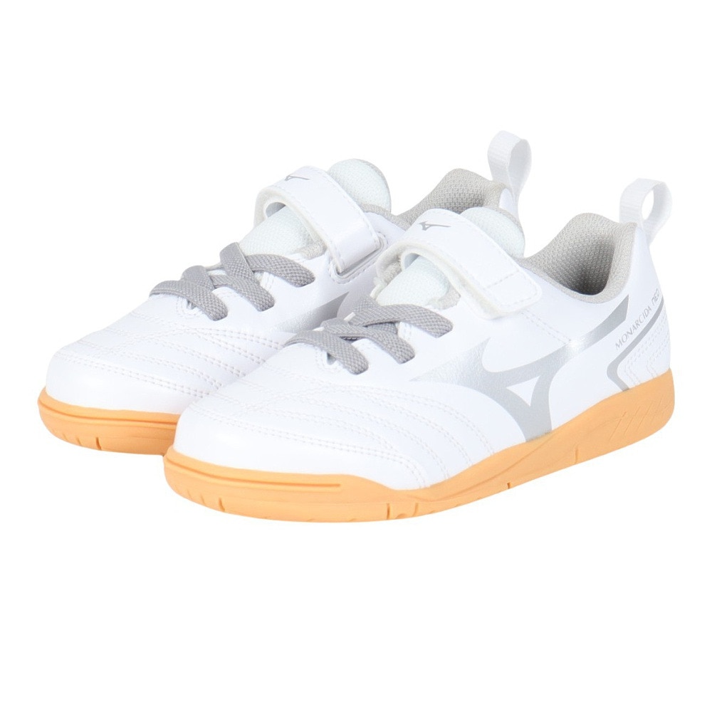 ミズノ（MIZUNO）（キッズ）ジュニアサッカー インドアシューズ 屋内 室内 モナルシーダネオ2 クラブキッズIN P1GG232604