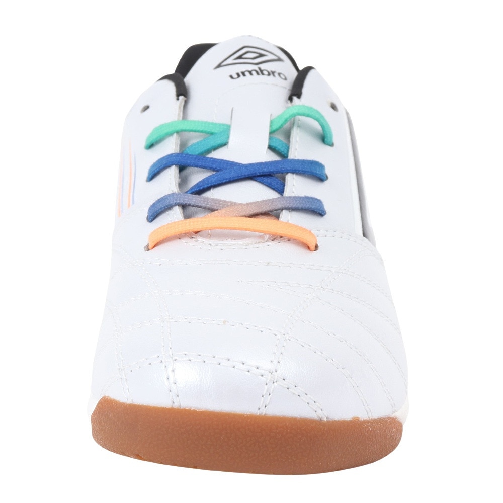 アンブロ（UMBRO）（キッズ）ジュニアサッカーインドアトレーニングシューズ 屋内 室内 アクセレイターTR JR ワイド IN UF4FCST3J WHBK