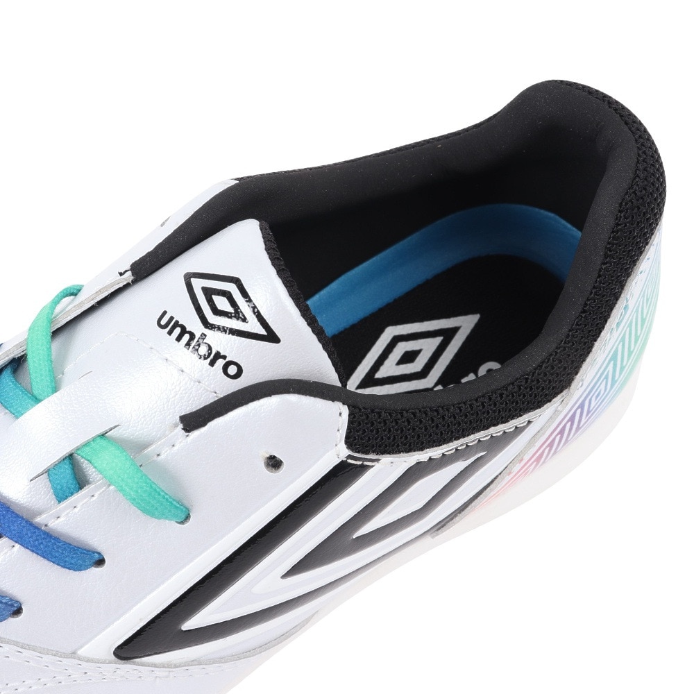 アンブロ（UMBRO）（キッズ）ジュニアサッカーインドアトレーニングシューズ 屋内 室内 アクセレイターTR JR ワイド IN UF4FCST3J WHBK