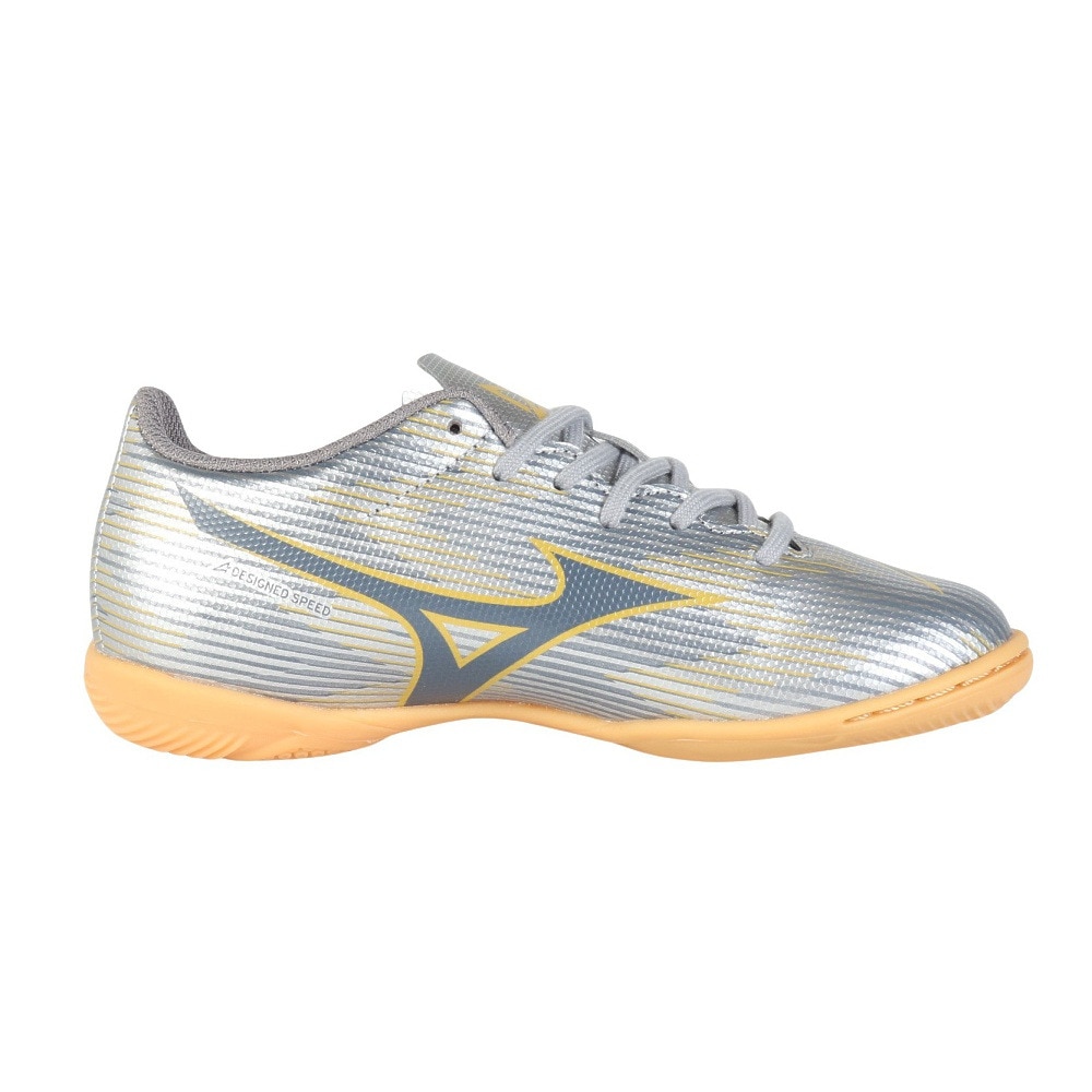 ミズノ（MIZUNO）（キッズ）ジュニアサッカーインドアトレーニングシューズ 屋内 室内 ミズノアルファ2 セレクトJr IN P1GG256504