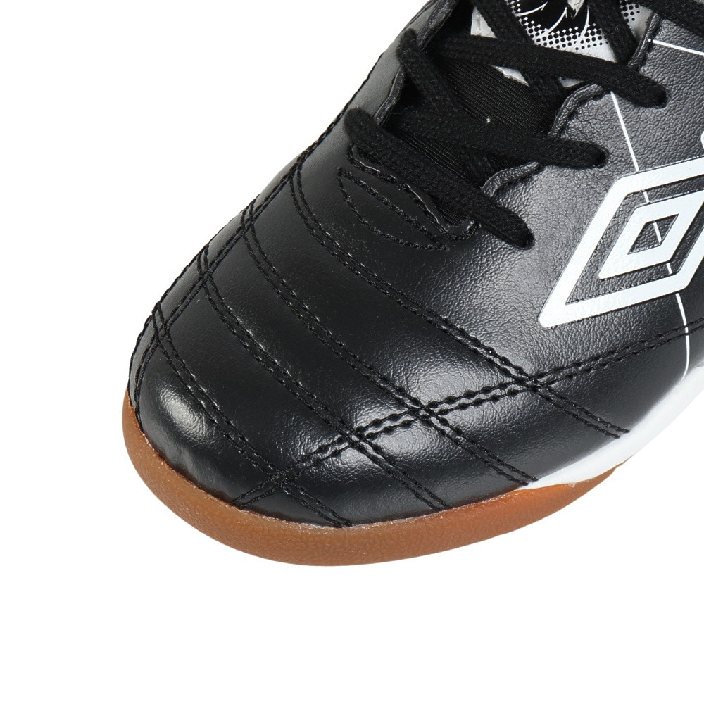 アンブロ（UMBRO）（キッズ）ジュニアサッカーインドアトレーニングシューズ 屋内 室内 アクセレイタ－ TR JR WIDE IN UF5SFCF2J BKWH