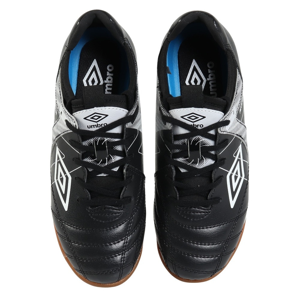 アンブロ（UMBRO）（キッズ）ジュニアサッカーインドアトレーニングシューズ 屋内 室内 アクセレイタ－ TR JR WIDE IN UF5SFCF2J BKWH