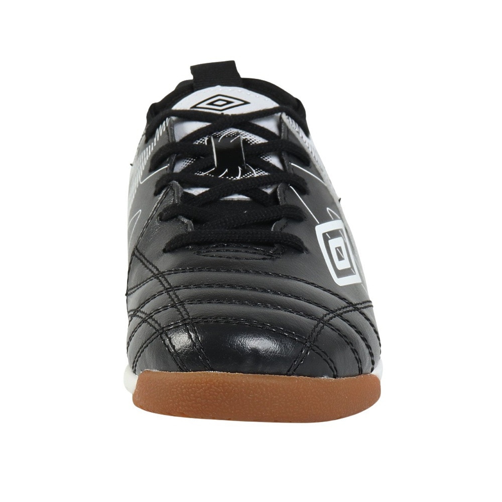 アンブロ（UMBRO）（キッズ）ジュニアサッカーインドアトレーニングシューズ 屋内 室内 アクセレイタ－ TR JR WIDE IN UF5SFCF2J BKWH