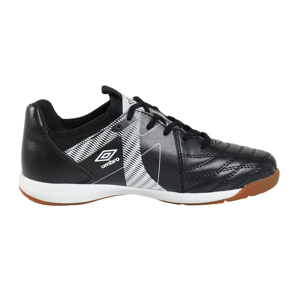 アンブロ（UMBRO）（キッズ）ジュニアサッカーインドアトレーニングシューズ 屋内 室内 アクセレイタ－ TR JR WIDE IN UF5SFCF2J BKWH