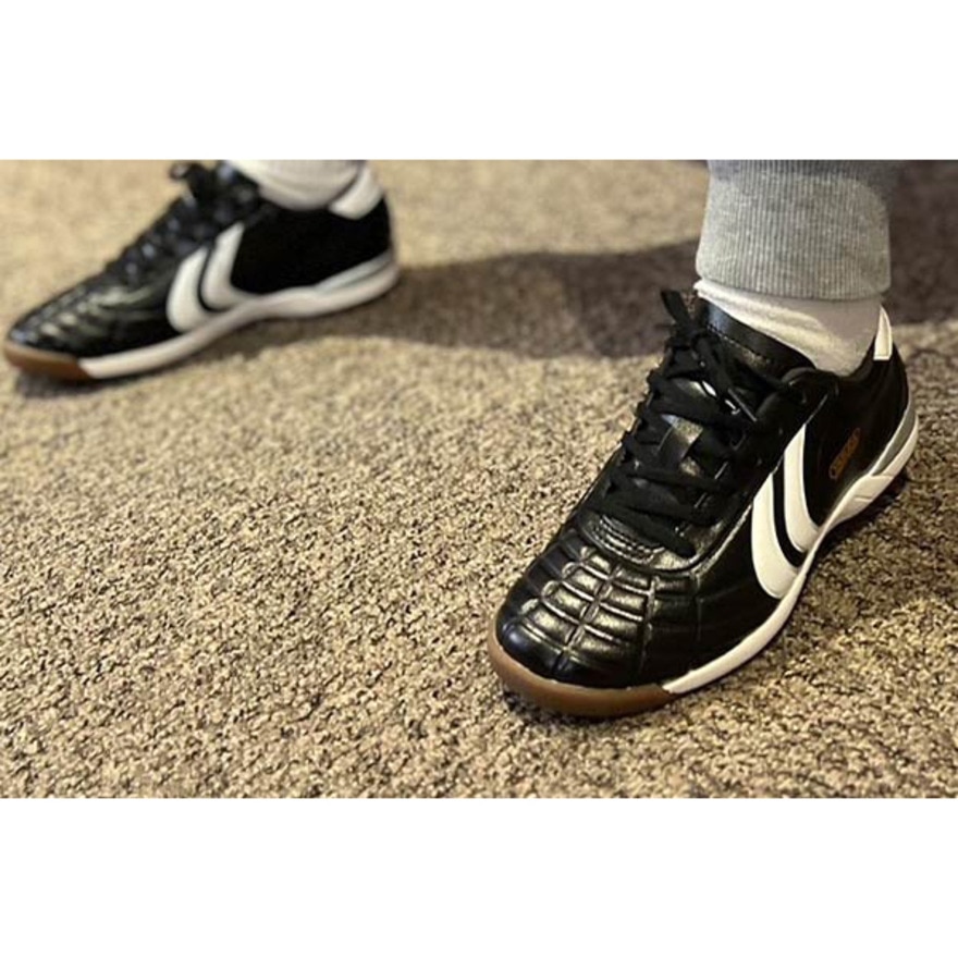 ヤスダ（YASUDA）（キッズ）ジュニアサッカーインドアトレーニングシューズ 屋内 室内 Ligaresta IN Jr. YSD-S25JR-003 BLK