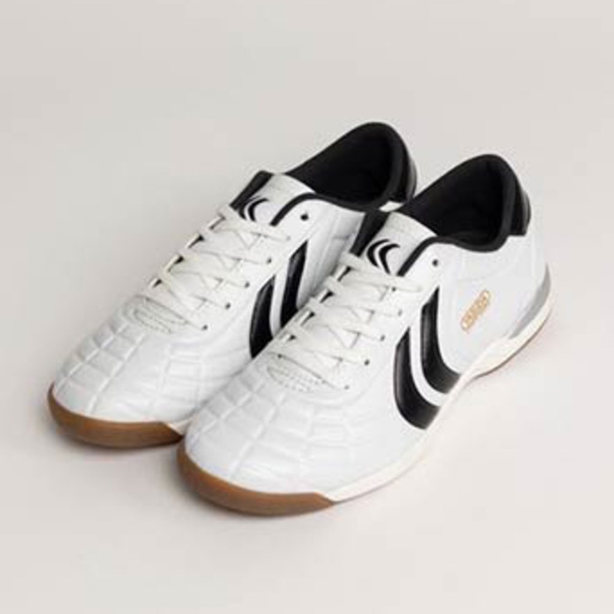 ヤスダ（YASUDA）（キッズ）ジュニアサッカーインドアトレーニングシューズ 屋内 室内 Ligaresta IN Jr. YSD-S25JR-003 WHT