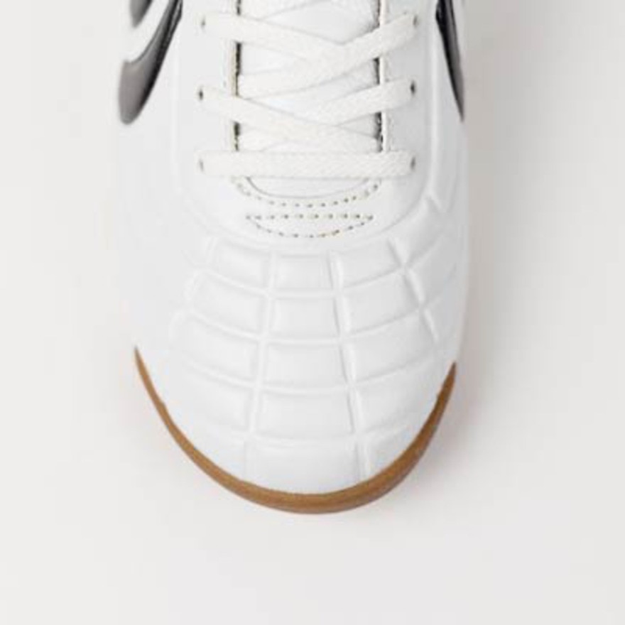 ヤスダ（YASUDA）（キッズ）ジュニアサッカーインドアトレーニングシューズ 屋内 室内 Ligaresta IN Jr. YSD-S25JR-003 WHT