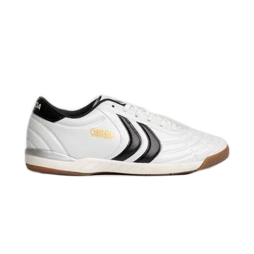 ヤスダ（YASUDA）（キッズ）ジュニアサッカーインドアトレーニングシューズ 屋内 室内 Ligaresta IN Jr. YSD-S25JR-003 WHT