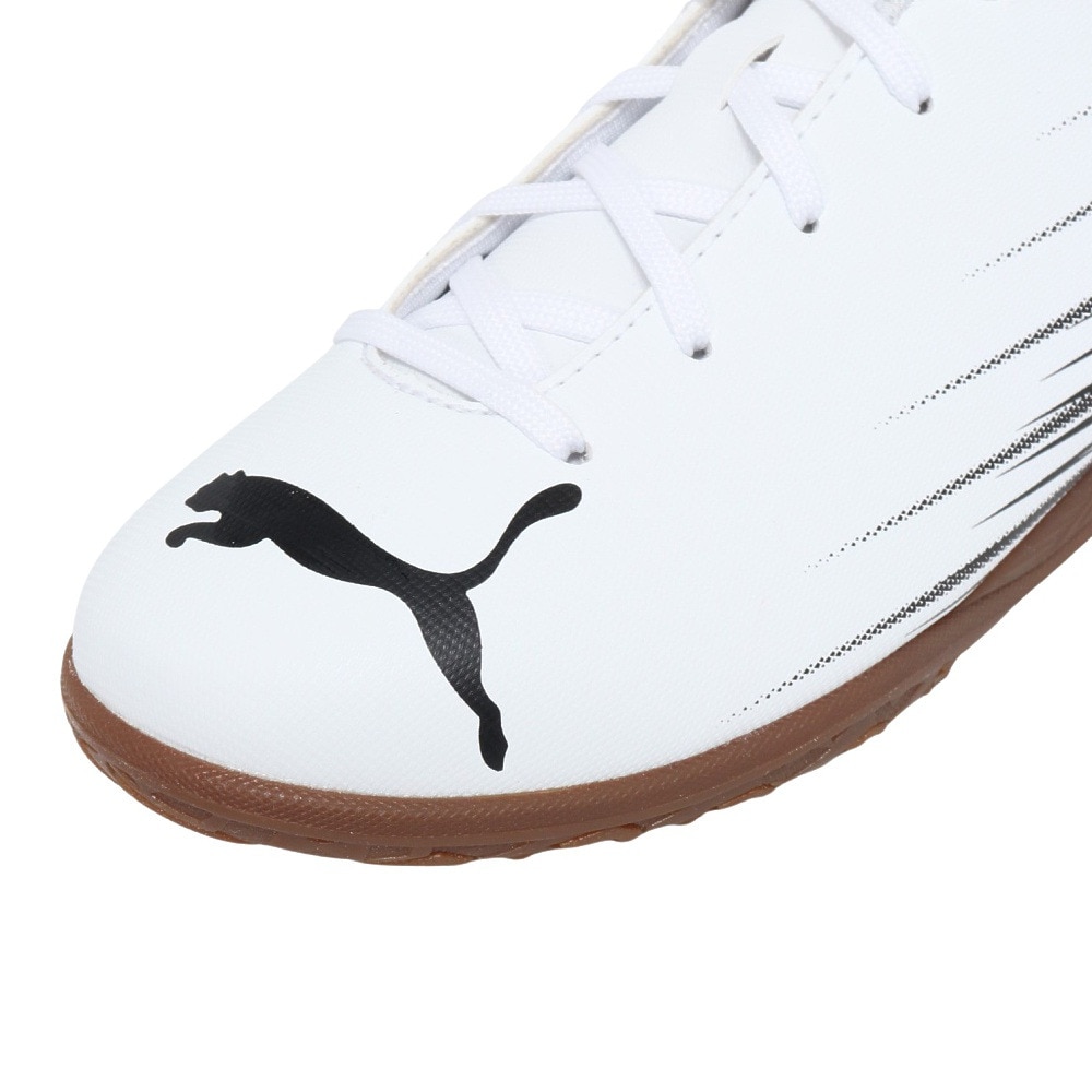 Puma ホワイト ジッパーポーチ プーマ（PUMA）（キッズ）ジュニアサッカーインドアトレーニング