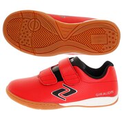 ジローム（GIRAUDM）（キッズ）ジュニア フットサル インドア 750GM0SY9323 RED サッカーシューズ トレシュー 屋内 室内