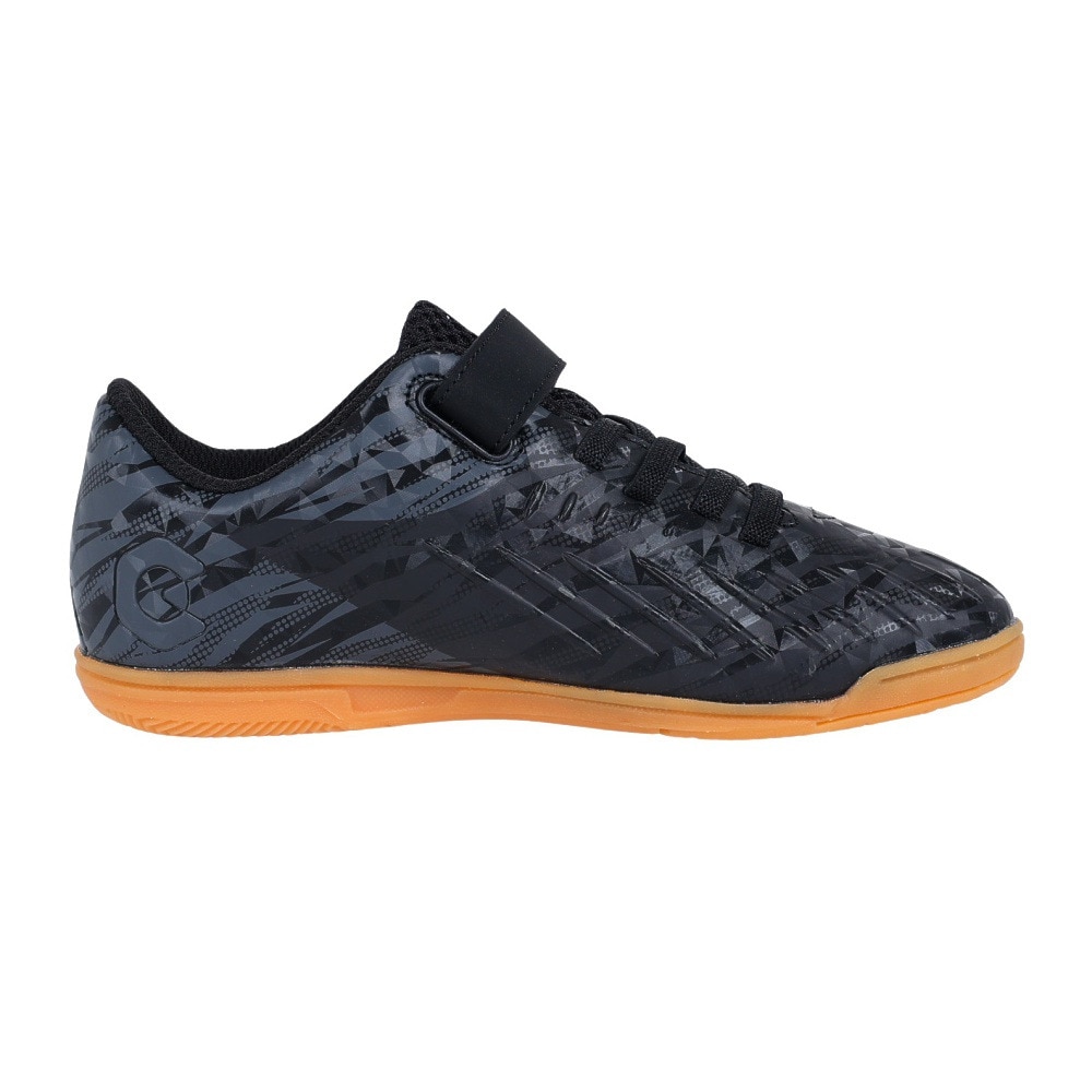 ジローム（GIRAUDM）（キッズ）サッカーインドアトレーニングシューズ 屋内 室内 PROGRESS IN JR BL SH3S0001-SC746-GRCDL BLK