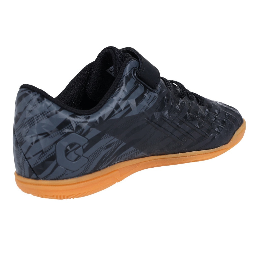 ジローム（GIRAUDM）（キッズ）サッカーインドアトレーニングシューズ 屋内 室内 PROGRESS IN JR BL SH3S0001-SC746-GRCDL BLK